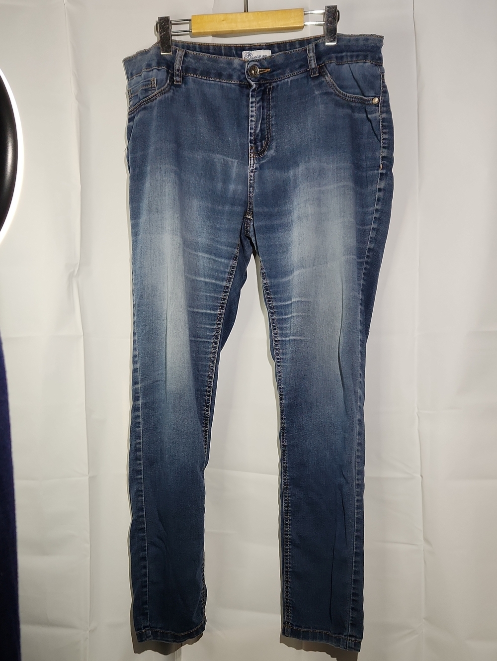 Blue Crush Roadrunner Apparel Women's Super Soft Lightweight Denim Jeans Size 15